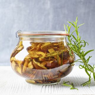 Pilze in Balsamico-Sud Pilze in Balsamico-Sud