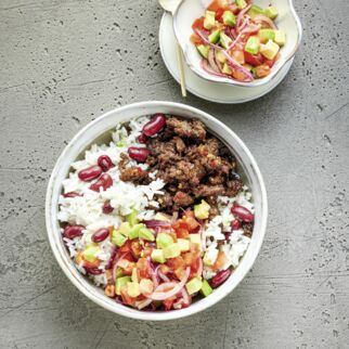 Rindfleisch-Bowl Rindfleisch-Bowl