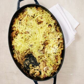 Wirsing-Champignon-Auflauf Wirsing-Champignon-Auflauf