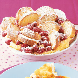 Croissant-Quark-Auflauf Croissant-Quark-Auflauf