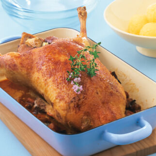 Entenbraten mit Apfel Entenbraten mit Apfel