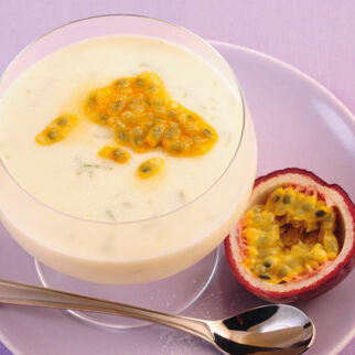 Limetten-Buttermilch-Mousse Limetten-Buttermilch-Mousse