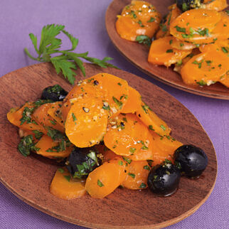 Möhren-Oliven-Salat Möhren-Oliven-Salat