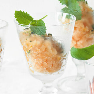 Orangen-Aperol-Granita Orangen-Aperol-Granita
