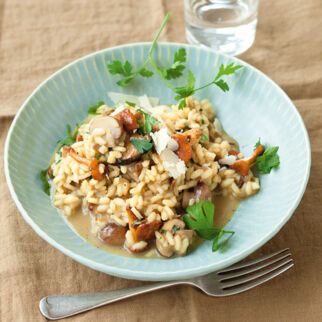 Herbstliches Waldpilz-Risotto Herbstliches Waldpilz-Risotto