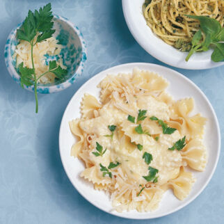 Pasta mit Fünf Käsesorten Pasta mit Fünf Käsesorten