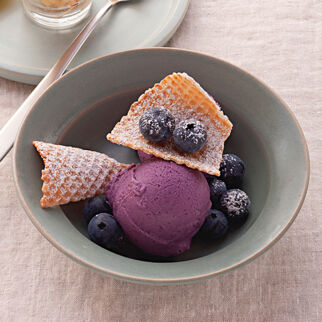 Heidelbeer-Tofu-Eis Heidelbeer-Tofu-Eis