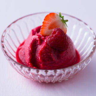Erdbeer-Himbeer-Sorbet Erdbeer-Himbeer-Sorbet