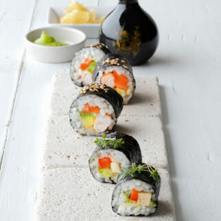 Avocado-Tofu-Sushi Avocado-Tofu-Sushi