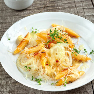 Schupfnudel-Kresse-Pfanne Schupfnudel-Kresse-Pfanne