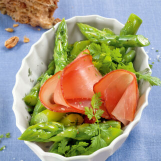 Spargelsalat mit Schinken Spargelsalat mit Schinken