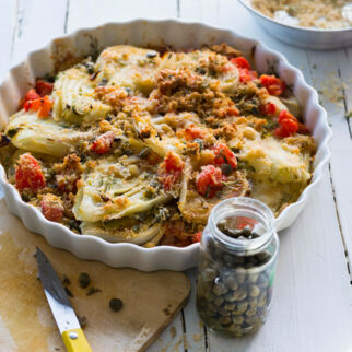 Fenchel-Tomaten-Gratin Fenchel-Tomaten-Gratin