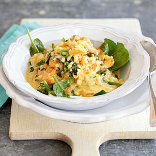 Kürbis-Spinat-Risotto Kürbis-Spinat-Risotto