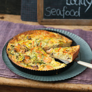 MEERESFRÜCHTEQUICHE MEERESFRÜCHTEQUICHE