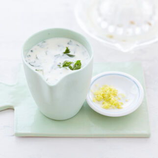 Zitronen-Sahne-Dressing Zitronen-Sahne-Dressing