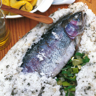 Fisch im Salzmantel Fisch im Salzmantel