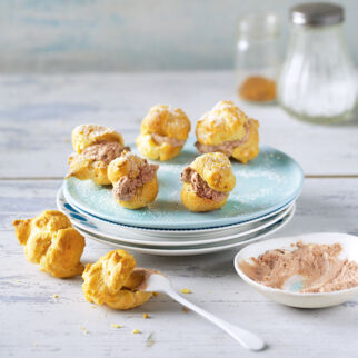 Schoko-Windbeutel Schoko-Windbeutel