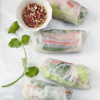 Sommerrollen mit Ente Sommerrollen mit Ente