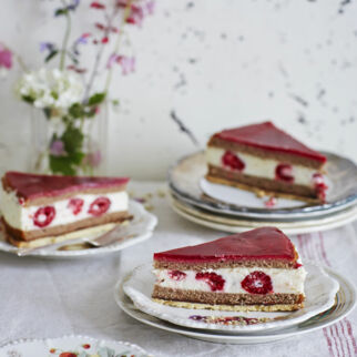 Himbeersahne-Torte Himbeersahne-Torte