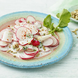 Radieschenblätter-Salat Radieschenblätter-Salat