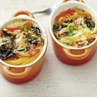 Mangold mit Parmesanhaube Mangold mit Parmesanhaube