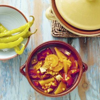 Marokkanischer Linseneintopf Marokkanischer Linseneintopf