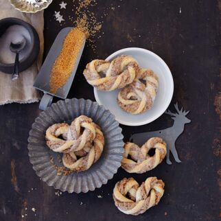 Spekulatius-Brezeln Spekulatius-Brezeln