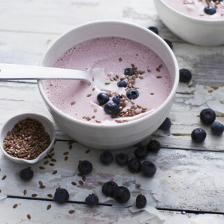 Himbeer-Smoothie-Bowl Himbeer-Smoothie-Bowl