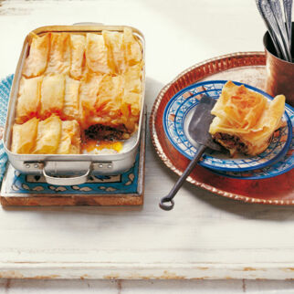 Teigpastete mit Hackfleisch Teigpastete mit Hackfleisch