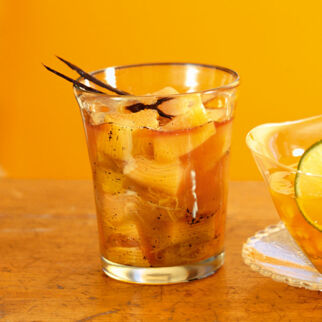 Rhabarberkompott mit Vanille Rhabarberkompott mit Vanille