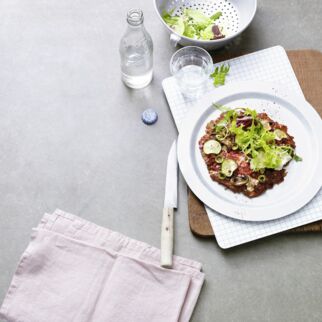 Hackfleisch-Pizza Hackfleisch-Pizza