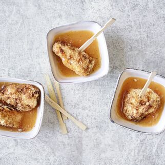 Hähnchennuggets süßsauer Hähnchennuggets süßsauer