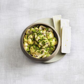 Champignon-Brie-Pfännchen Champignon-Brie-Pfännchen