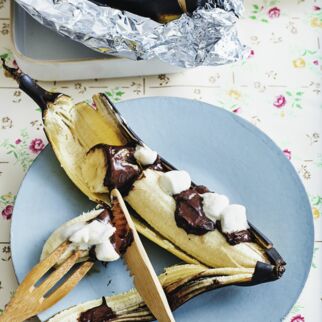 Gegrillte Bananen Gegrillte Bananen