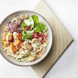 Kürbis-Couscous-Bowl Kürbis-Couscous-Bowl