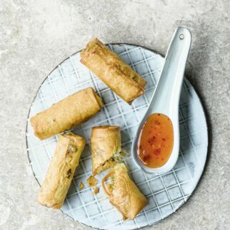 Vegane Frühlingsrollen Vegane Frühlingsrollen