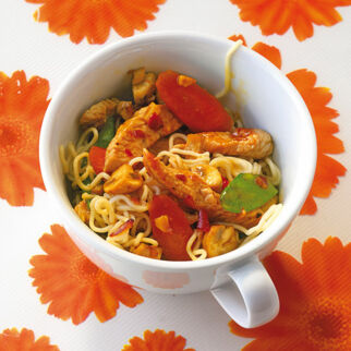 Asia-Nudelpfanne Asia-Nudelpfanne