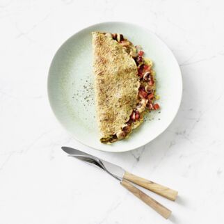 Gefüllte Eierkuchen Gefüllte Eierkuchen