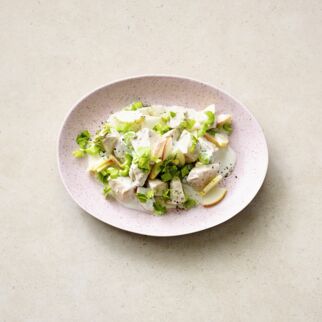 Geflügelsalat mit Birne Geflügelsalat mit Birne