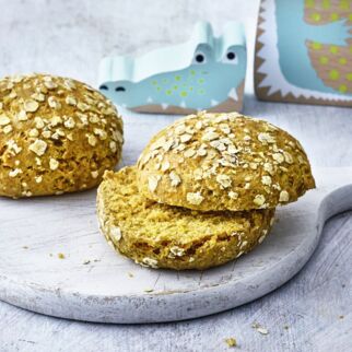 Haferflockenbrötchen Haferflockenbrötchen