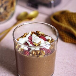 Frühstücks-Smoothie
mit Raw Cacao Frühstücks-Smoothie
mit Raw Cacao
