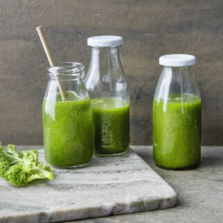 Grünkohl-Mango-Shot Grünkohl-Mango-Shot