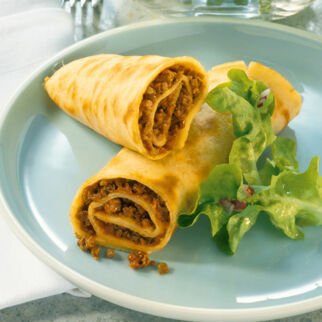 Gefüllte Pfannkuchen Gefüllte Pfannkuchen