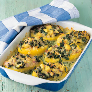 Gefüllte Kartoffeln Gefüllte Kartoffeln