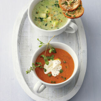 Rote Linsen-Paprika-Suppe Rote Linsen-Paprika-Suppe