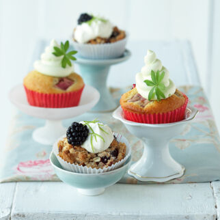 Brombeer-Cupcakes Brombeer-Cupcakes
