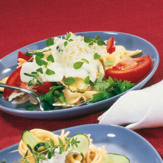 Zucchini-Farfalle Zucchini-Farfalle