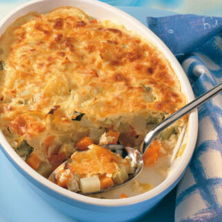 Bunter Gemüseauflauf Bunter Gemüseauflauf