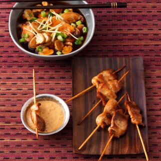 Huhn in Yakitorisauce Huhn in Yakitorisauce