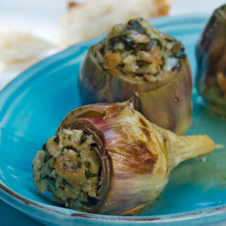 Gefüllte Artischocken Gefüllte Artischocken